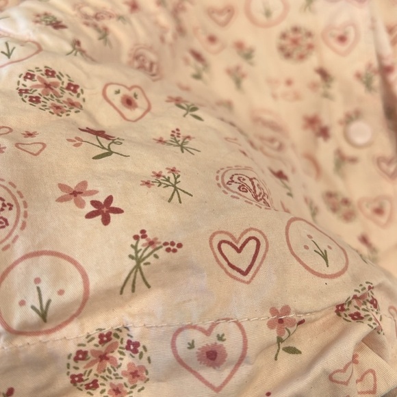 Janie and jack 2006 jacket floral heart hooded windbreaker - Picture 9 of 9